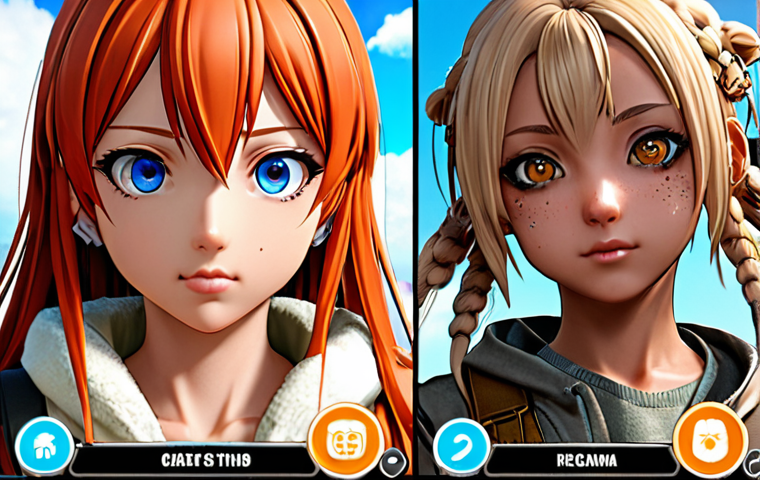 **A vibrant, eye-catching gacha game interface showcasing anime-style female characters.** Focus on the visual appeal and "kawaii" aesthetic, emphasizing character design and smooth animations. Capture the allure of obtaining rare characters through in-app purchases. The background can hint at a post-apocalyptic setting.