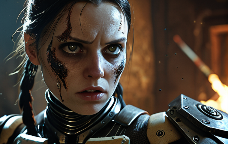 **Prompt:** Alice Nikke, intense battle, single target focus, high DPS, cinematic lighting, gritty, robotic details.