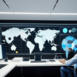 ** A team of fully clothed, professional-looking strategists in a modern Italian office, analyzing holographic projections of Nikke battle data. The scene should convey collaboration and focused analysis, appropriate attire, safe for work, perfect anatomy, natural proportions, high quality rendering. The office should feature elements of Italian design. family-friendly.

**
