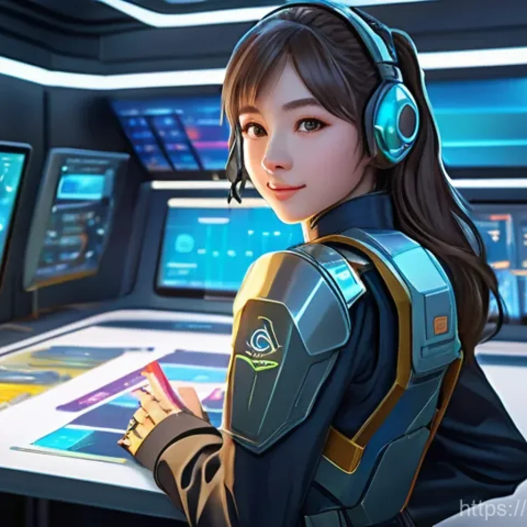 승리의여신 니케 로그인 보너스 혜택 - **Daily Rewards and Diligent Planning**
A vibrant, anime-style illustration of a cheerful young ...