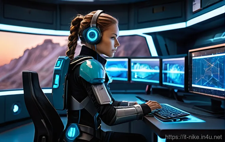 승리의여신 니케 자원 관리 팁 - **"Strategist Nikke in Outpost Command"**
A vibrant, highly detailed anime illustration of a fem...