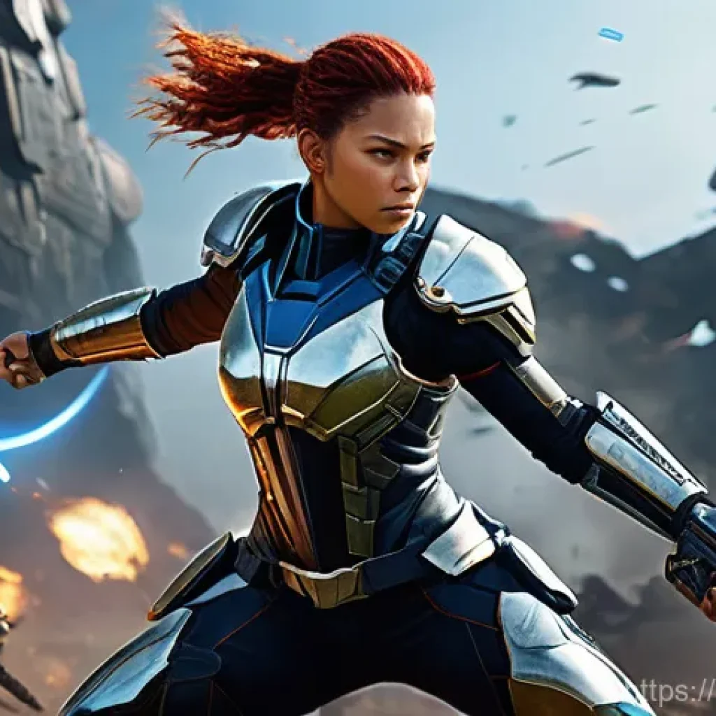 승리의여신 니케 게임 음악 제작 과정 - **Dynamic Battle Scene, Emotionally Charged Soundtrack:**
    "A powerful female protagonist, inspir...