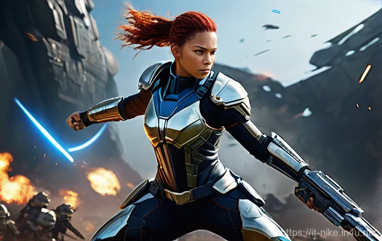 승리의여신 니케 게임 음악 제작 과정 - **Dynamic Battle Scene, Emotionally Charged Soundtrack:**
    "A powerful female protagonist, inspir...