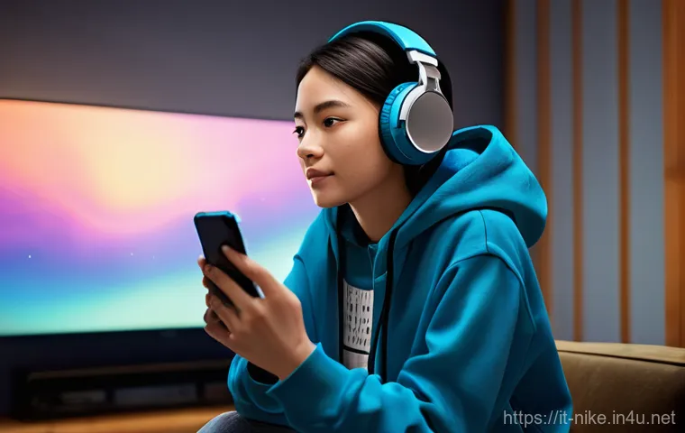 승리의여신 니케 게임 음악 제작 과정 - **High-Tech Sound Design Studio, Creative Process:**
    "Inside a cutting-edge, professional sound ...
