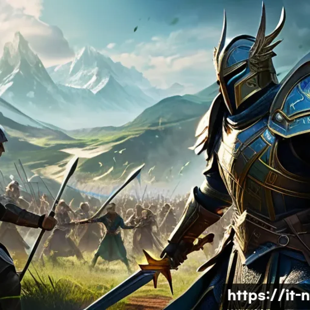 승리의여신 니케 캐릭터 스킬별 사용처 - A dynamic fantasy battle scene featuring a support character in light armor casting a large-area hea...