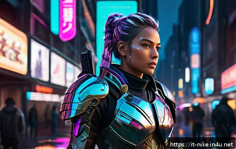 승리의여신 니케 아트북 한정판 구매 - A highly detailed digital painting of a futuristic female warrior from Goddess of Victory: Nikke, we...