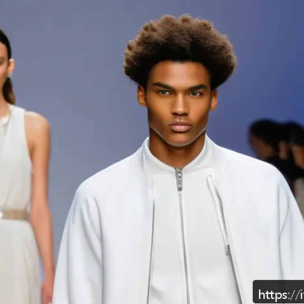 승리의여신 니케 공식 이벤트 캘린더 - A high-fashion runway show in Milan featuring models wearing elegant, modern outfits inspired by the...