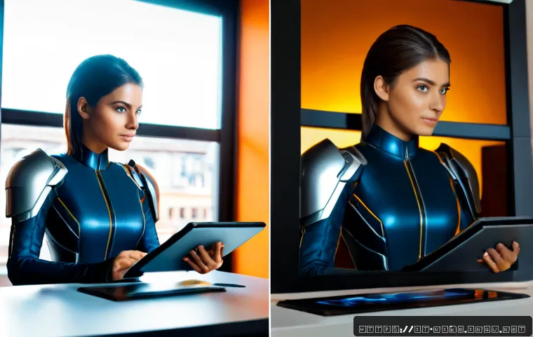 승리의여신 니케 캐릭터 외형 변경 - Photorealistic young Italian woman in a modern Milan apartment customizing a futuristic female game ...